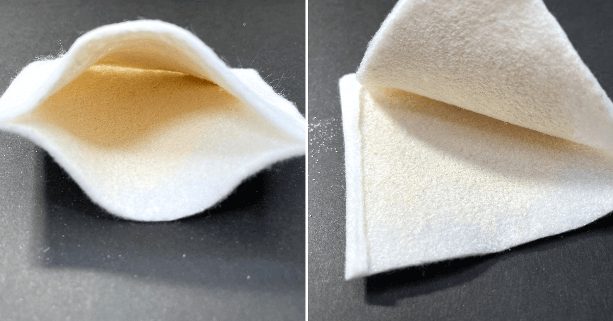 目に見える変化はある?使う前と後のダニシート比較