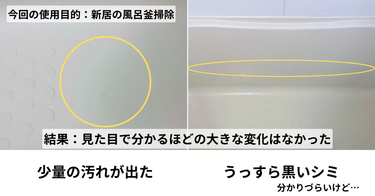 結果:見た目で分かるほどの大きな変化はなかった